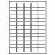 529 - Label Size 38.1mm x 21.2mm - 65 labels per sheet